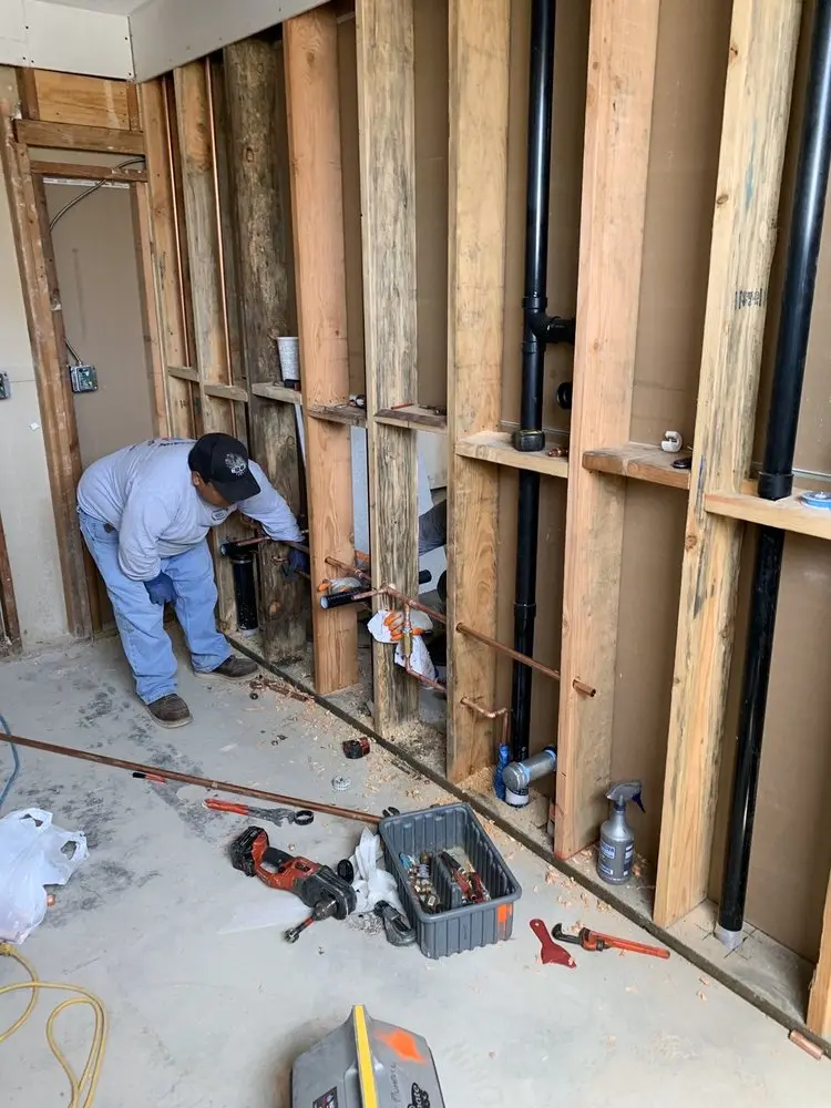 Commercial rough-in plumbing for Commercial Plumbing in Wilmette